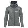 DRYFRAME® DRY TECH WATER RESISTANT FLEECE FULL ZIP HOODED LADIES' JACKET Thumbnail