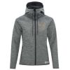 DRYFRAME® DRY TECH WATER RESISTANT FLEECE FULL ZIP HOODED LADIES' JACKET Thumbnail