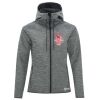 DRYFRAME® DRY TECH WATER RESISTANT FLEECE FULL ZIP HOODED LADIES' JACKET Thumbnail