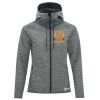 DRYFRAME® DRY TECH WATER RESISTANT FLEECE FULL ZIP HOODED LADIES' JACKET Thumbnail