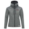 DRYFRAME® DRY TECH WATER RESISTANT FLEECE FULL ZIP HOODED LADIES' JACKET Thumbnail