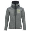 DRYFRAME® DRY TECH WATER RESISTANT FLEECE FULL ZIP HOODED LADIES' JACKET Thumbnail