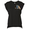 Bella Canvas Women's Flowy Muscle T-Shirt with Rolled Cuff Thumbnail