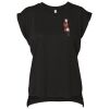 Bella Canvas Women's Flowy Muscle T-Shirt with Rolled Cuff Thumbnail
