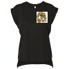 Bella Canvas Women's Flowy Muscle T-Shirt with Rolled Cuff Thumbnail
