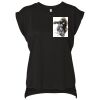 Bella Canvas Women's Flowy Muscle T-Shirt with Rolled Cuff Thumbnail