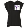 Bella Canvas Women's Flowy Muscle T-Shirt with Rolled Cuff Thumbnail
