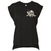 Bella Canvas Women's Flowy Muscle T-Shirt with Rolled Cuff Thumbnail