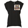 Bella Canvas Women's Flowy Muscle T-Shirt with Rolled Cuff Thumbnail