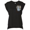Bella Canvas Women's Flowy Muscle T-Shirt with Rolled Cuff Thumbnail