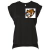 Bella Canvas Women's Flowy Muscle T-Shirt with Rolled Cuff Thumbnail