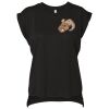 Bella Canvas Women's Flowy Muscle T-Shirt with Rolled Cuff Thumbnail