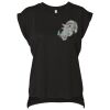 Bella Canvas Women's Flowy Muscle T-Shirt with Rolled Cuff Thumbnail