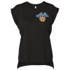 Bella Canvas Women's Flowy Muscle T-Shirt with Rolled Cuff Thumbnail