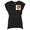 Bella Canvas Women's Flowy Muscle T-Shirt with Rolled Cuff Thumbnail