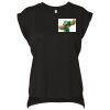 Bella Canvas Women's Flowy Muscle T-Shirt with Rolled Cuff Thumbnail