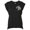 Bella Canvas Women's Flowy Muscle T-Shirt with Rolled Cuff Thumbnail