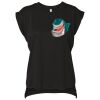 Bella Canvas Women's Flowy Muscle T-Shirt with Rolled Cuff Thumbnail