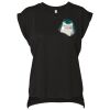 Bella Canvas Women's Flowy Muscle T-Shirt with Rolled Cuff Thumbnail