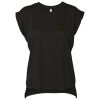 Bella Canvas Women's Flowy Muscle T-Shirt with Rolled Cuff Thumbnail