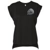 Bella Canvas Women's Flowy Muscle T-Shirt with Rolled Cuff Thumbnail