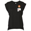 Bella Canvas Women's Flowy Muscle T-Shirt with Rolled Cuff Thumbnail