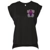 Bella Canvas Women's Flowy Muscle T-Shirt with Rolled Cuff Thumbnail