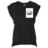 Bella Canvas Women's Flowy Muscle T-Shirt with Rolled Cuff Thumbnail