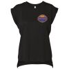 Bella Canvas Women's Flowy Muscle T-Shirt with Rolled Cuff Thumbnail