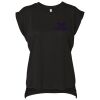 Bella Canvas Women's Flowy Muscle T-Shirt with Rolled Cuff Thumbnail