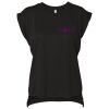 Bella Canvas Women's Flowy Muscle T-Shirt with Rolled Cuff Thumbnail